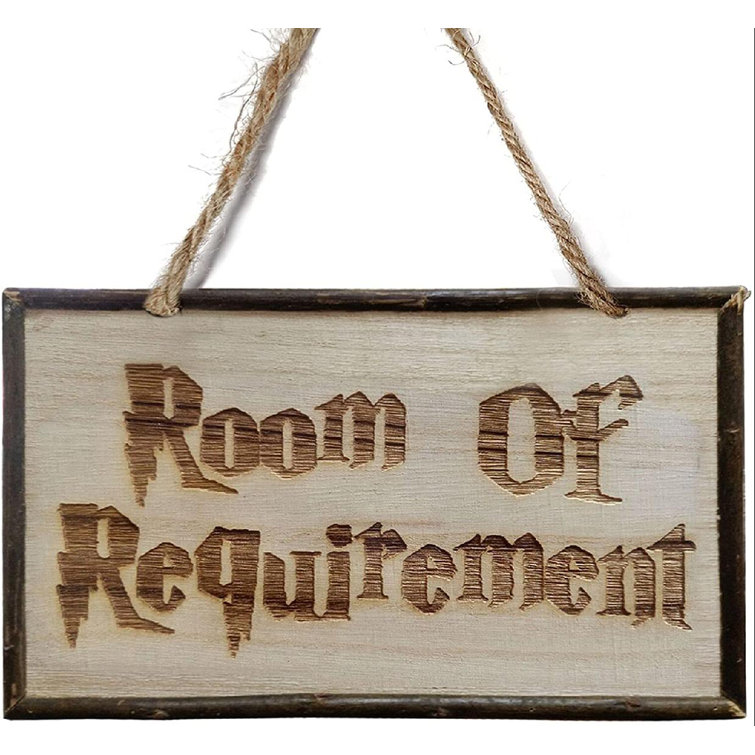 Trinx Brunos Room Of Requirement Signs | Wayfair